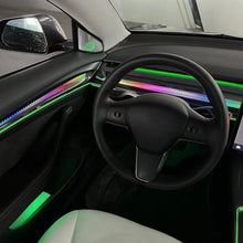 Load image into Gallery viewer, Tesla Model 3 &amp; Y Laser Engraved Ambient lighting kit
